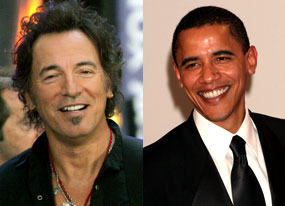 Bruce Springsteen, Barack Obama Bruce Springsteen, Barack Obama
